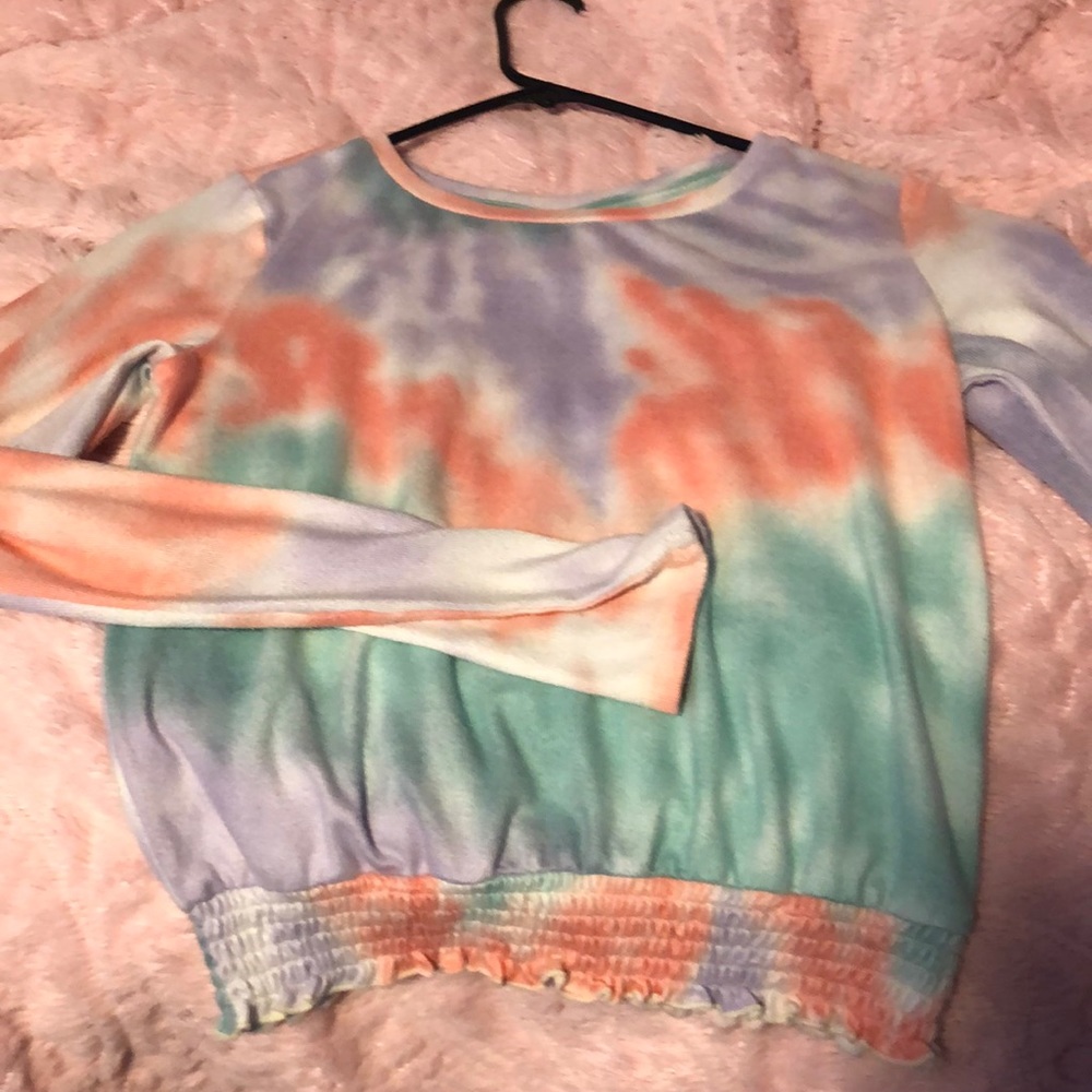 tie dye sweater